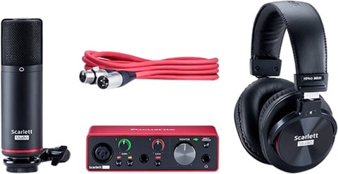 Focusrite Scarlett Solo Studio Bundle (3rd Gen), C - CeX (UK